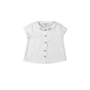 NEW MARIE PUCE girl's florian top in white